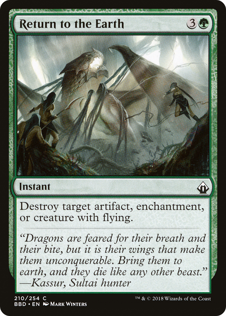 Return to the Earth [Battlebond]-1