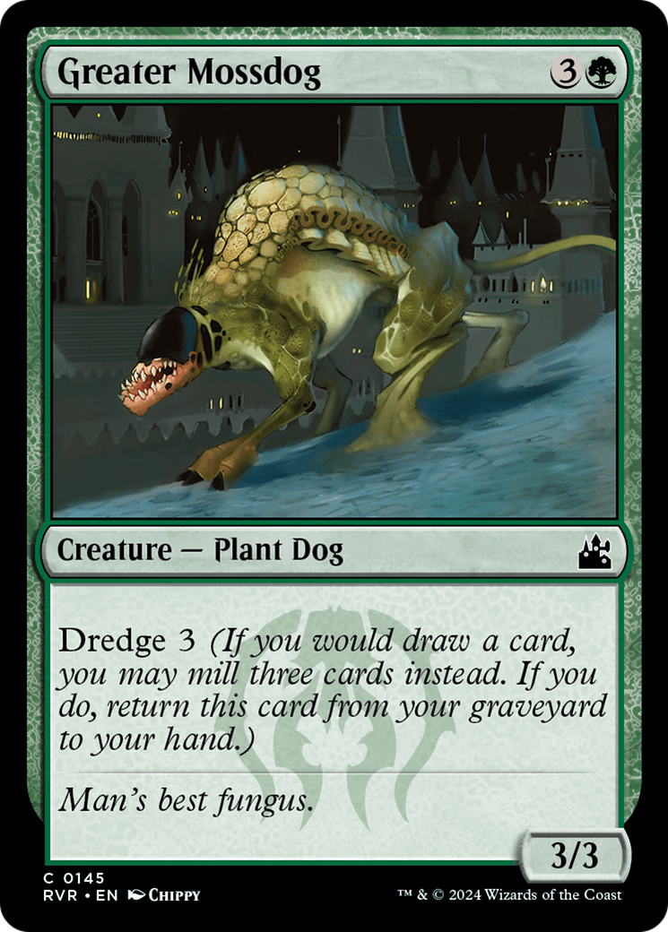 Greater Mossdog [Ravnica Remastered]-1