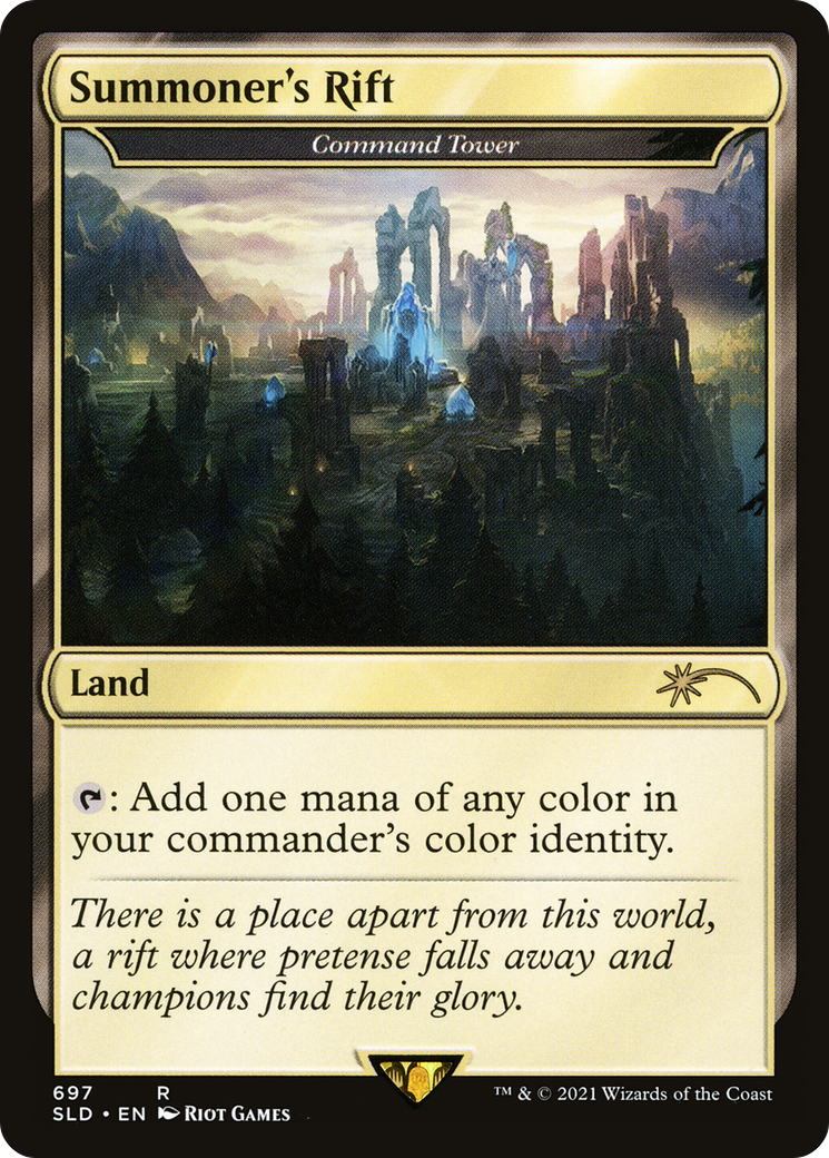 Summoner's Rift - Command Tower (SLD-697) - Secret Lair Drop / Summoner's Rift Foil-1