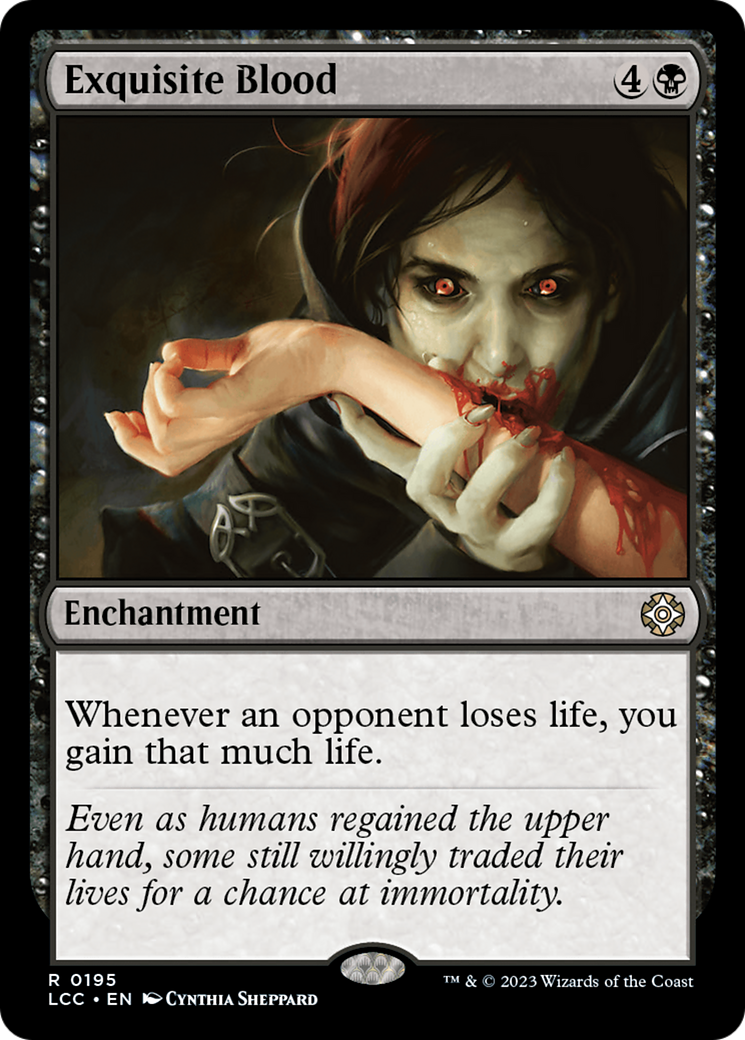Exquisite Blood [The Lost Caverns of Ixalan Commander]-1