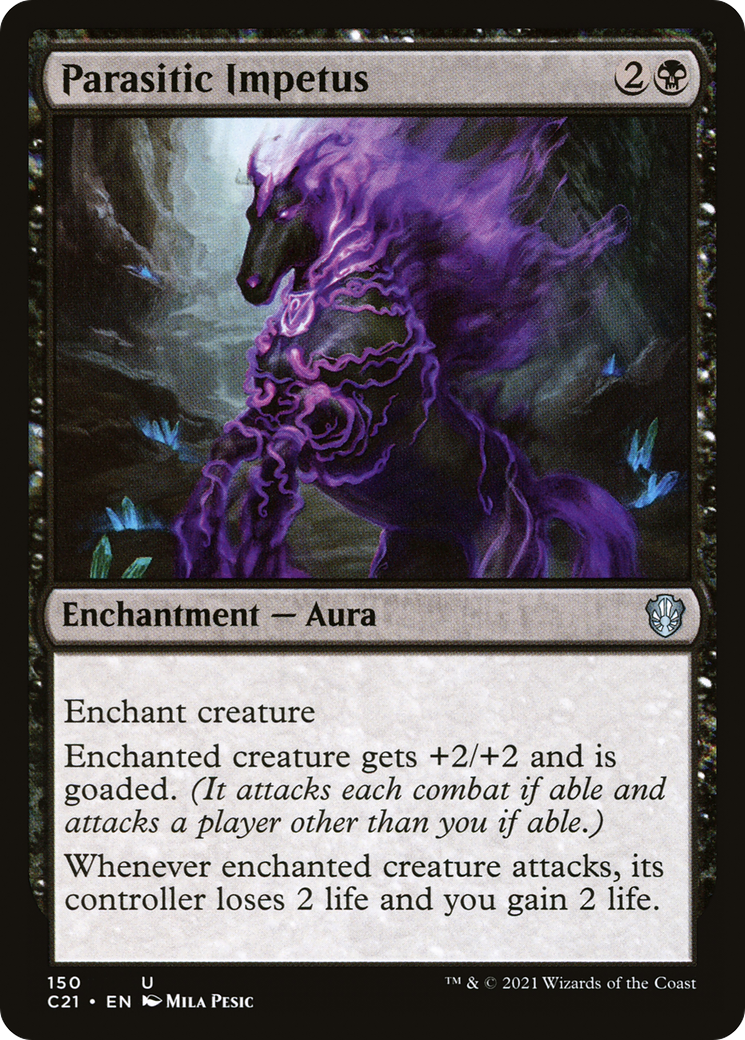 Parasitic Impetus [Commander 2021]-1