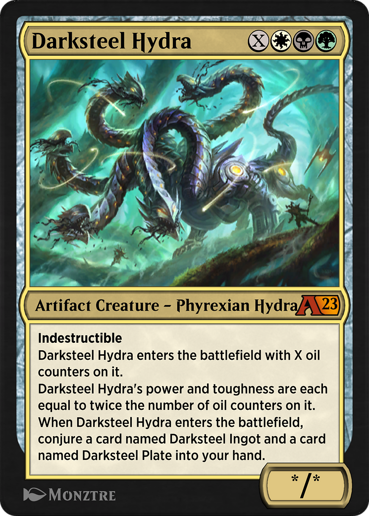 Darksteel Hydra (YONE-020) - Alchemy: Phyrexia-1
