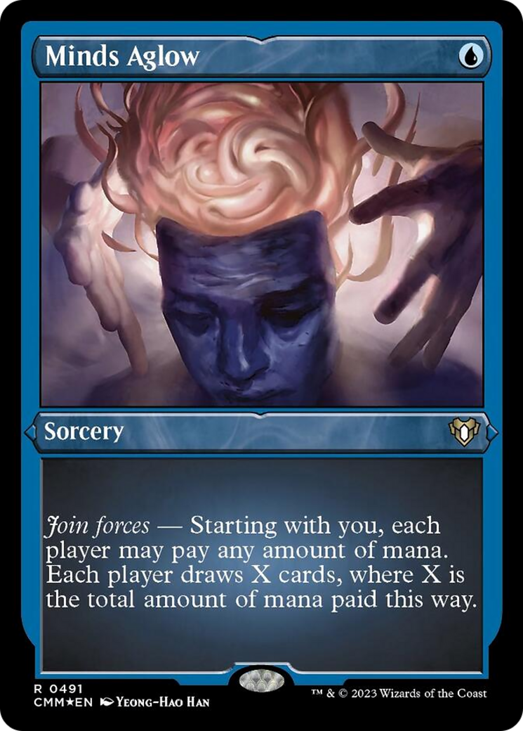 Minds Aglow (Foil Etched) [Commander Masters]-1