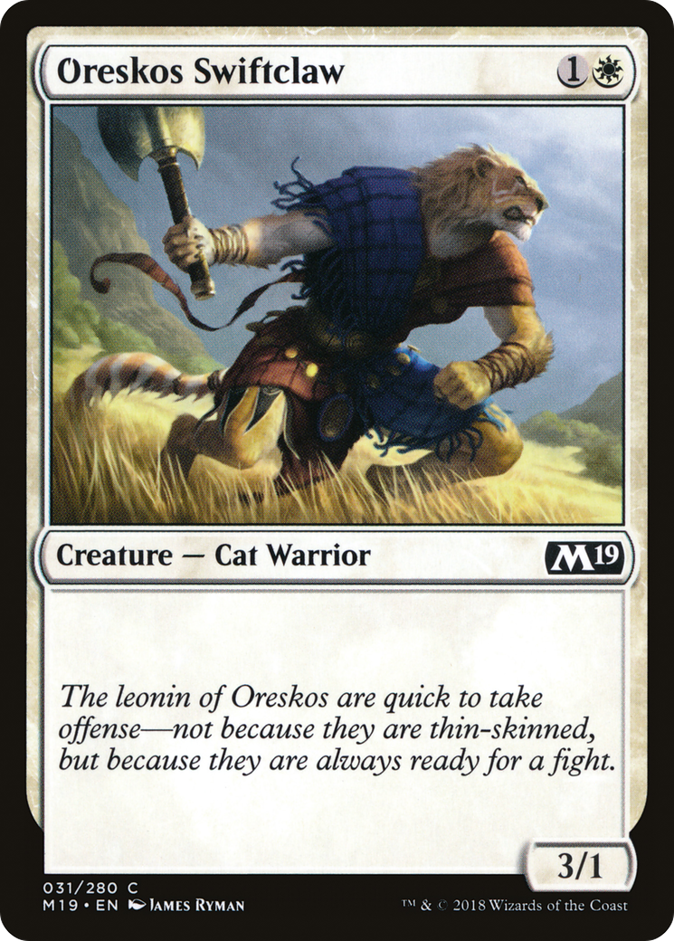 Oreskos Swiftclaw [Core Set 2019]-1