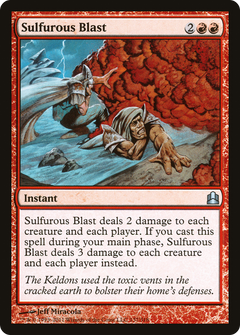 Sulfurous Blast [Commander 2011]-1