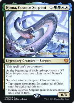 Koma, Cosmos Serpent [Kaldheim Prerelease Promos]-1