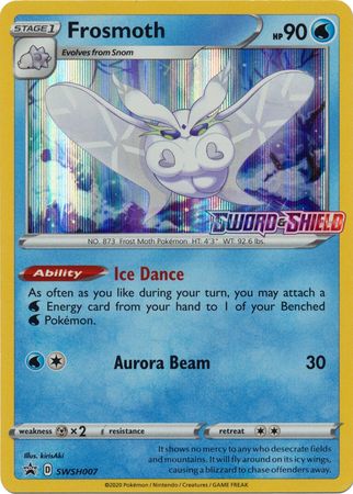 Frosmoth (SWSH007) (Prerelease Promo) [Sword & Shield: Black Star Promos]-1