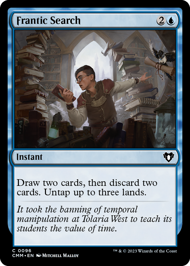 Frantic Search [Commander Masters]-1