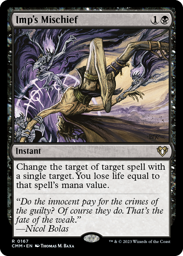 Imp's Mischief [Commander Masters]-1
