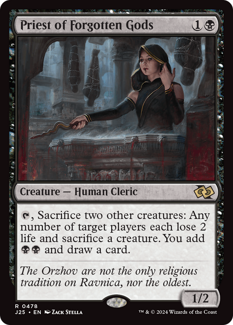 Priest of Forgotten Gods [Foundations Jumpstart]-1