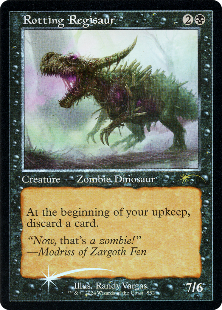 Rotting Regisaur (Retro Frame) [Secret Lair Drop Series]-1