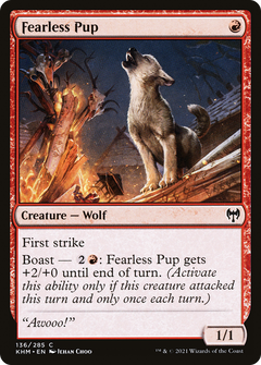 Fearless Pup [Kaldheim]-1