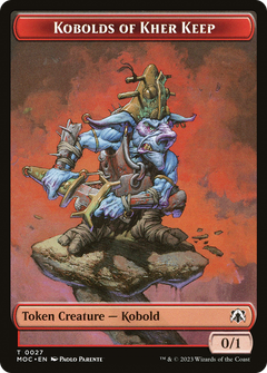 Kobolds of Kher Keep (TMOC-027) - March of the Machine Commander Tokens-1