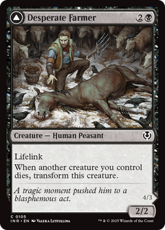 Desperate Farmer // Depraved Harvester [Innistrad Remastered]-3