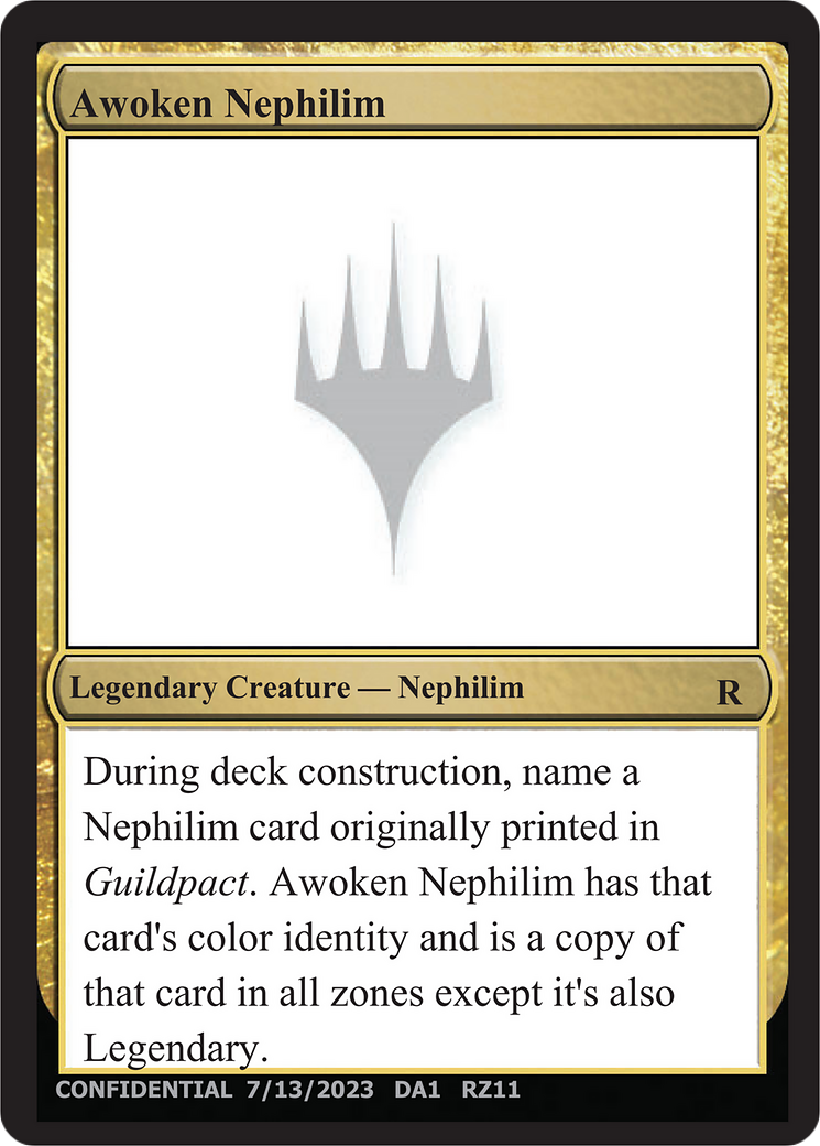 Awoken Nephilim (UNK-RZ11A) - Unknown Event-1