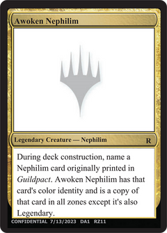 Awoken Nephilim (UNK-RZ11A) - Unknown Event-1