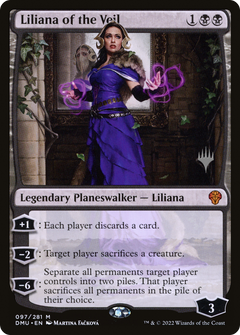 Liliana of the Veil (Promo Pack) [Dominaria United Promos]-1