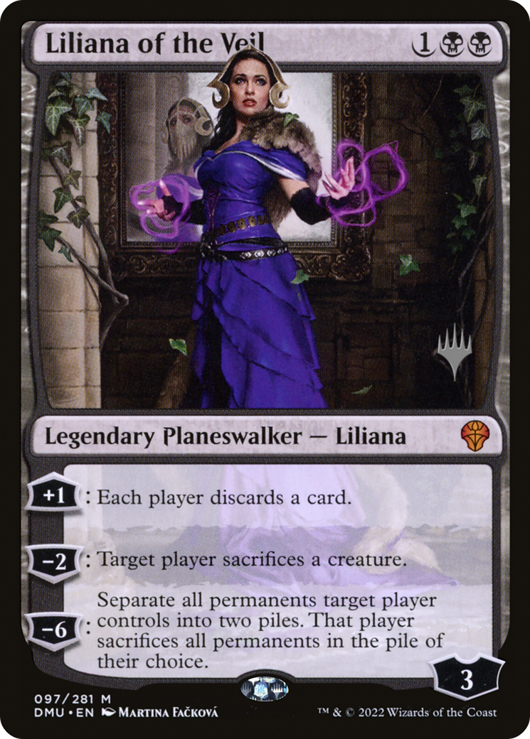 Liliana of the Veil (Promo Pack) [Dominaria United Promos]-1