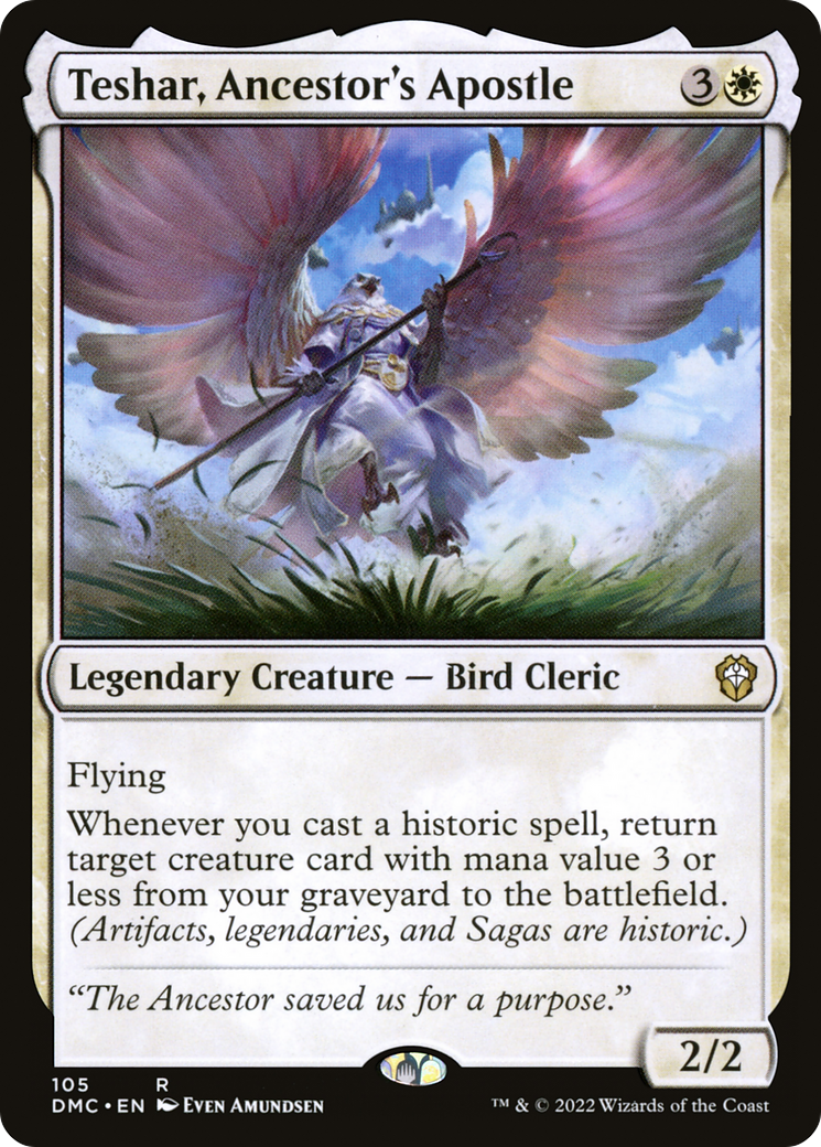 Teshar, Ancestor's Apostle [Dominaria United Commander]-1