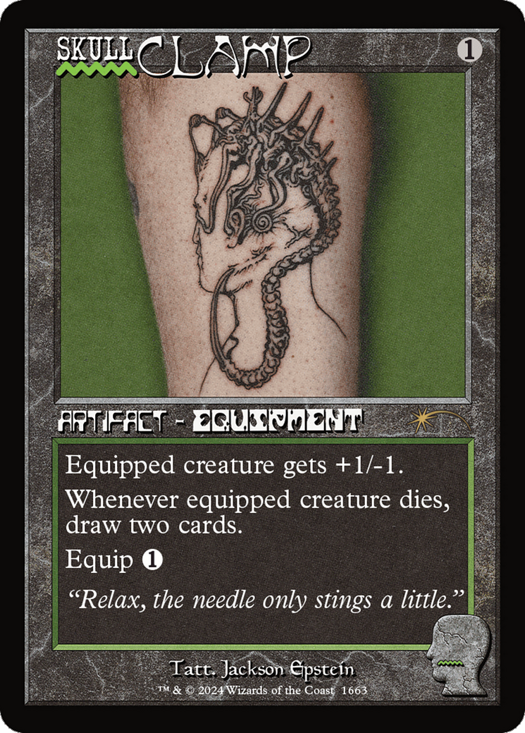 Skullclamp (SLD-1663) - Secret Lair Drop Foil-1