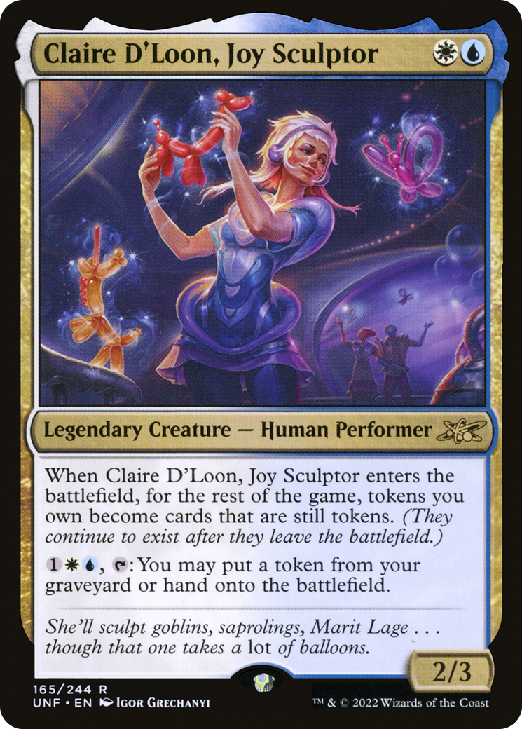 Claire D'Loon, Joy Sculptor [Unfinity]-1