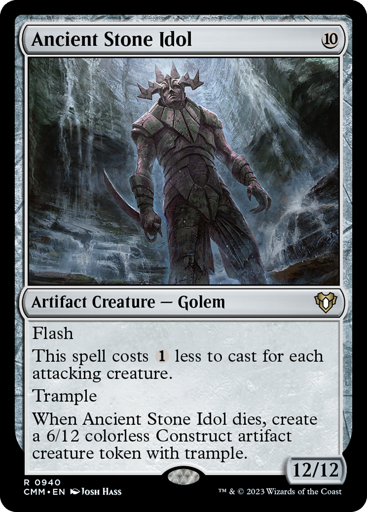 Ancient Stone Idol [Commander Masters]-1