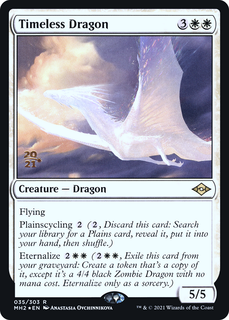 Timeless Dragon [Modern Horizons 2 Prerelease Promos]-1