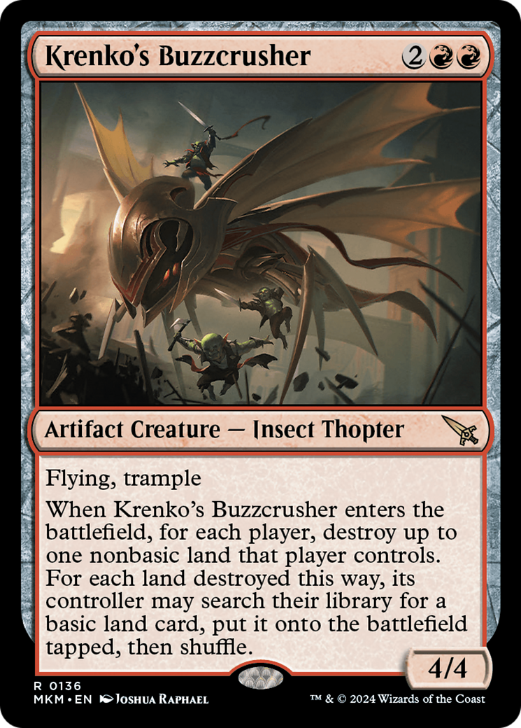 Krenko's Buzzcrusher [Murders at Karlov Manor]-1