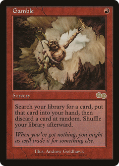 Gamble [Urza's Saga]-1
