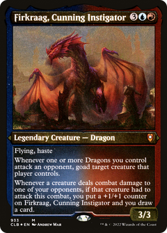Firkraag, Cunning Instigator (CLB-933) - Commander Legends: Battle for Baldur's Gate Etched Foil-1