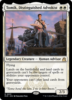 Tomik, Distinguished Advokist (RVR-031) - Ravnica Remastered-1