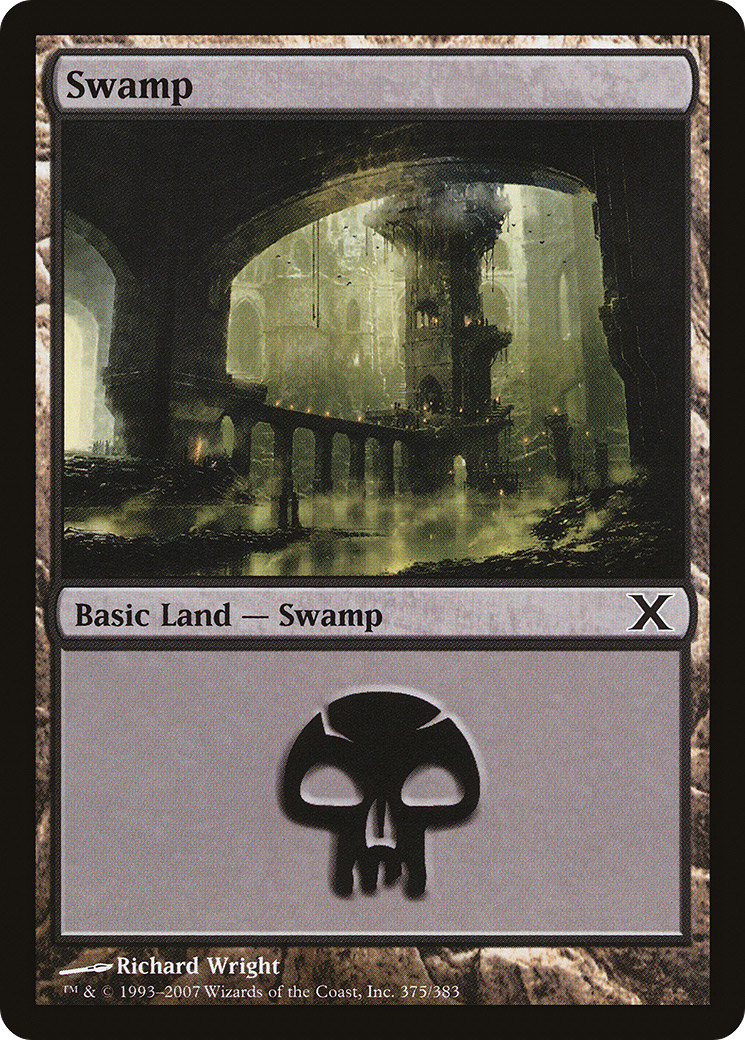 Swamp (375) [Tenth Edition]-1