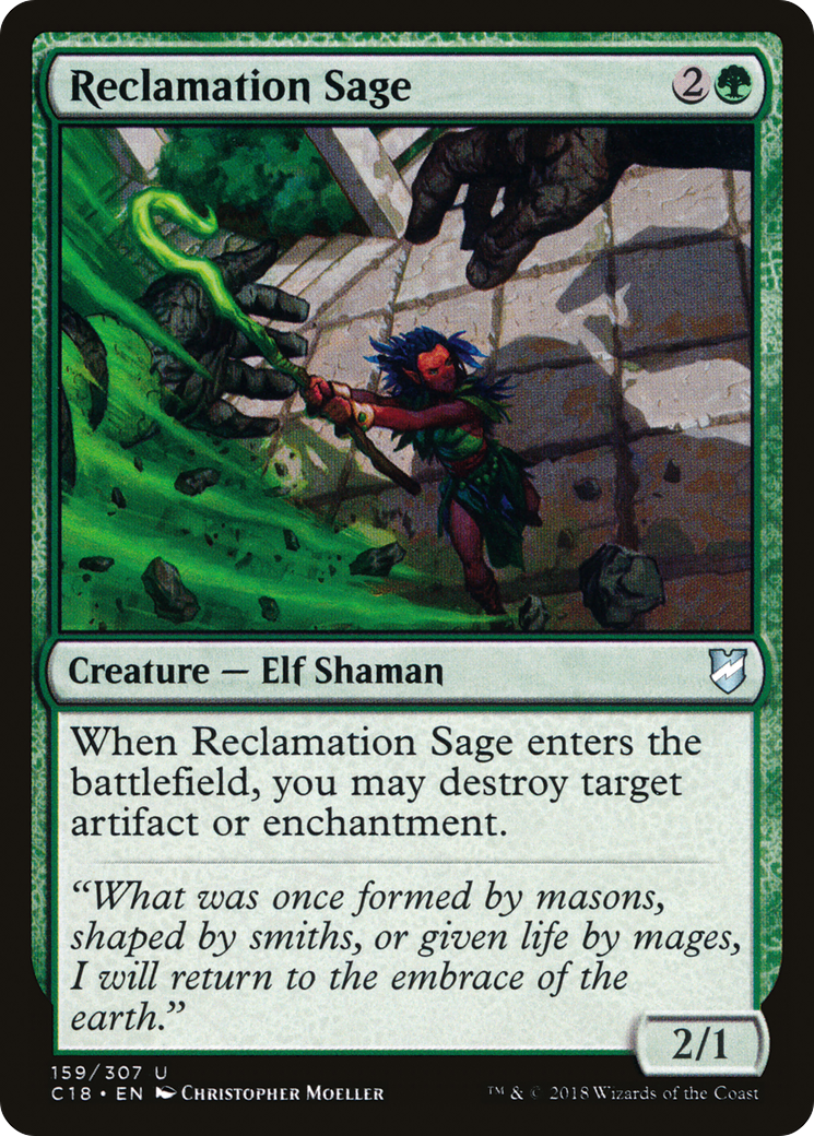Reclamation Sage [Commander 2018]-1