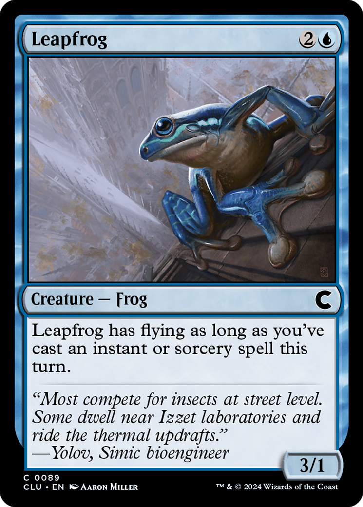 Leapfrog [Ravnica: Clue Edition]-1