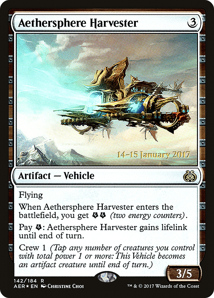 Aethersphere Harvester [Aether Revolt Prerelease Promos]-1