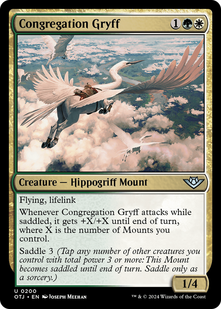 Congregation Gryff [Outlaws of Thunder Junction]-1