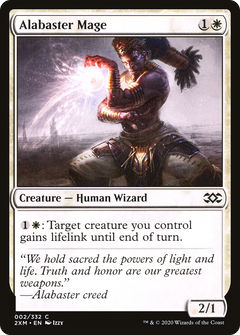 Alabaster Mage [Double Masters]-1