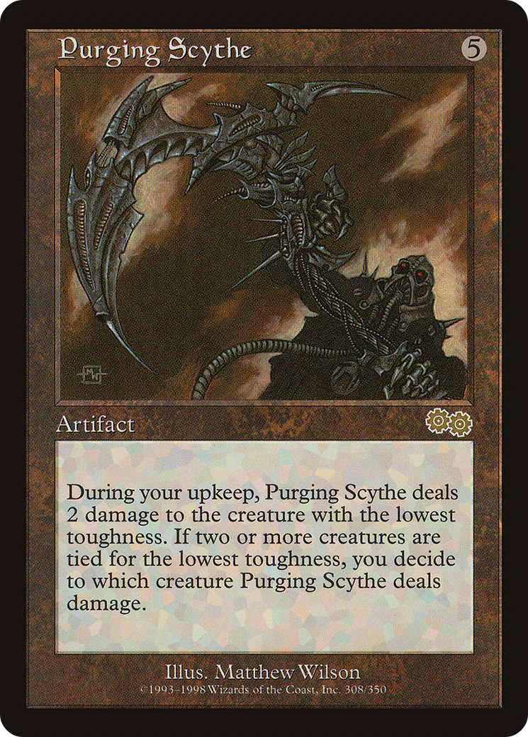 Purging Scythe [Urza's Saga]-1