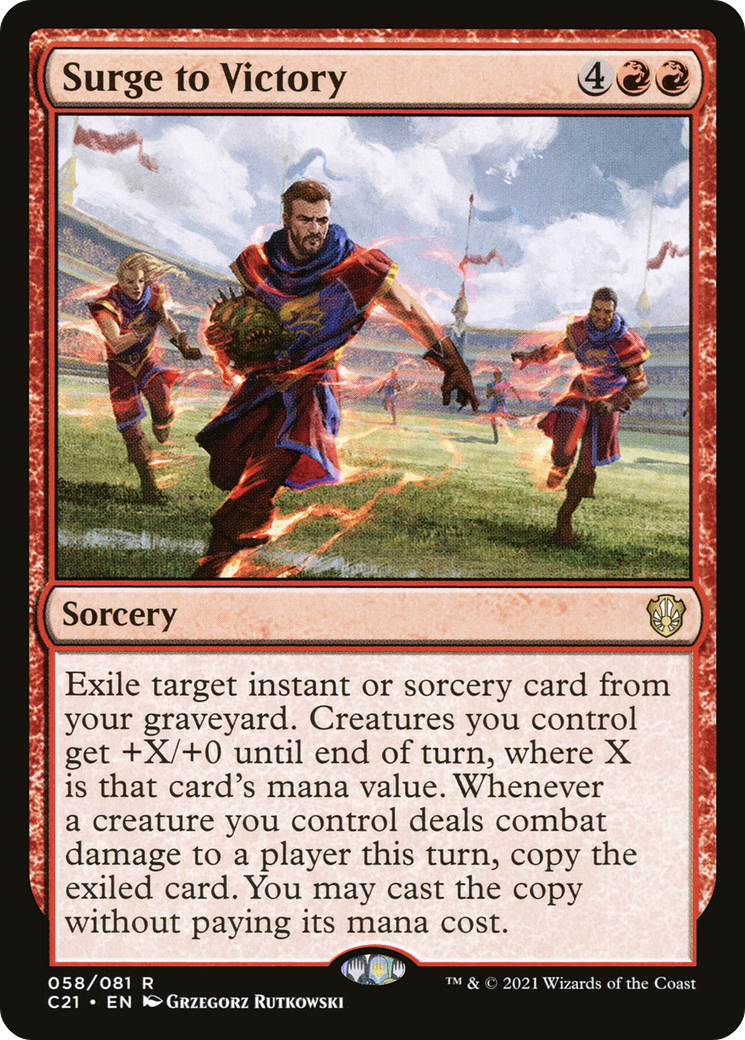 Surge to Victory [Commander 2021]-1