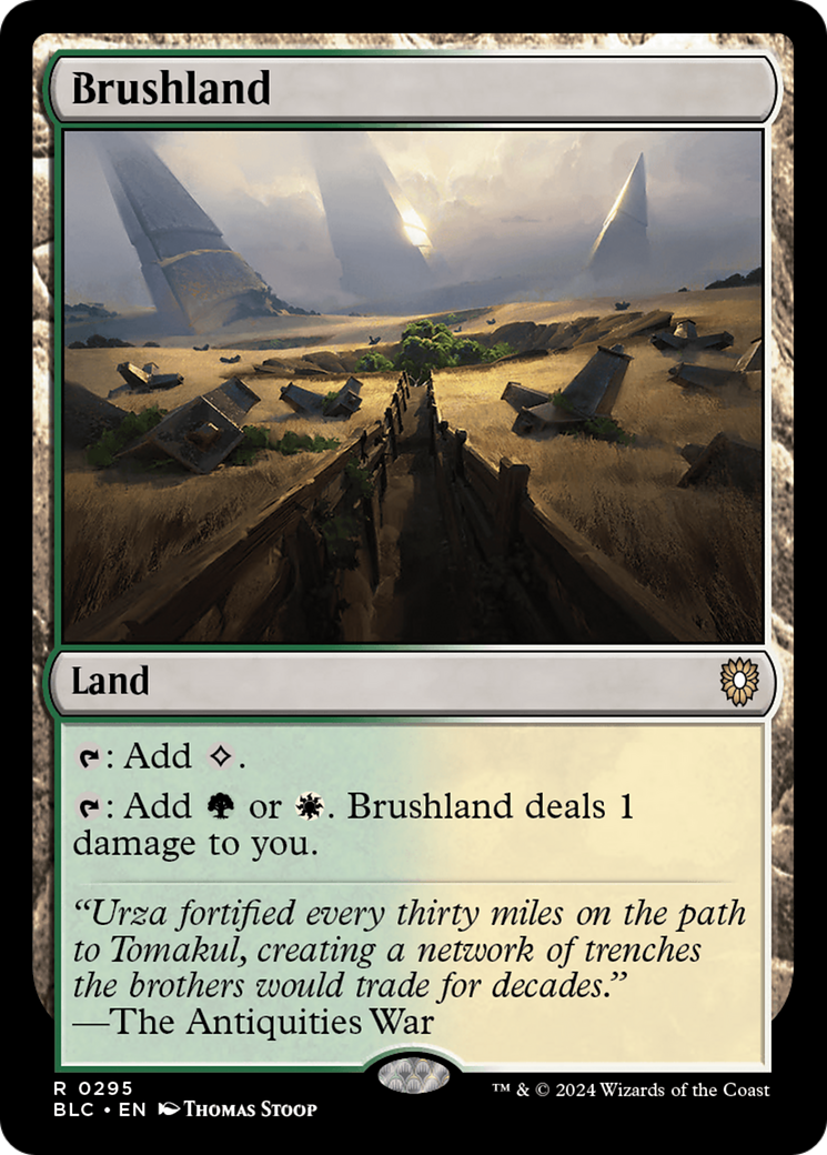 Brushland [Bloomburrow Commander]-1