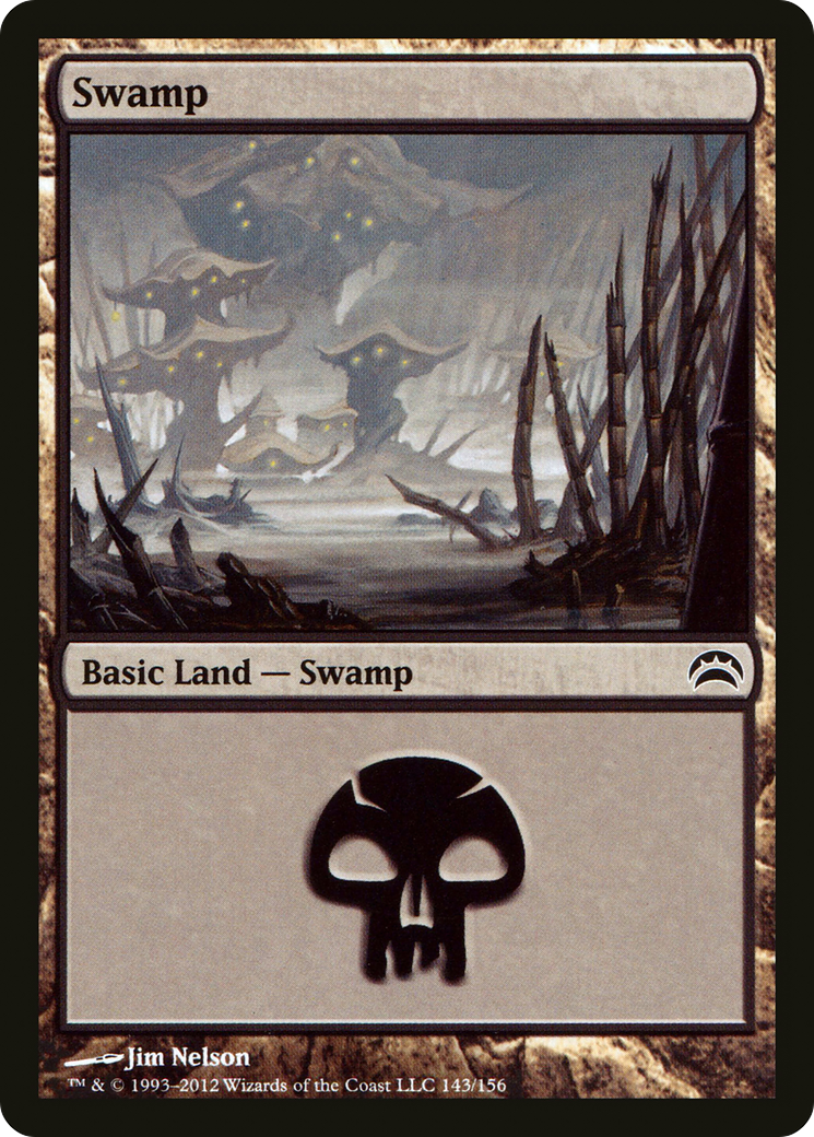 Swamp (143) (PC2-143) - Planechase 2012 Foil-1