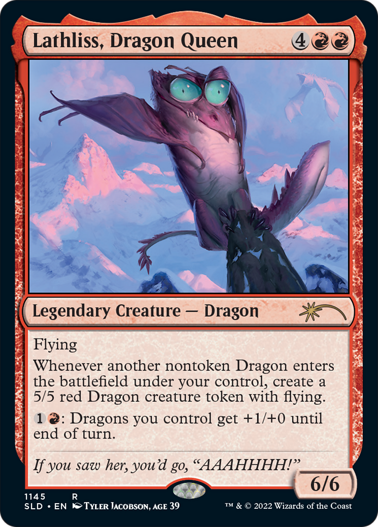 Lathliss, Dragon Queen (1145) [Secret Lair Drop Series]-1