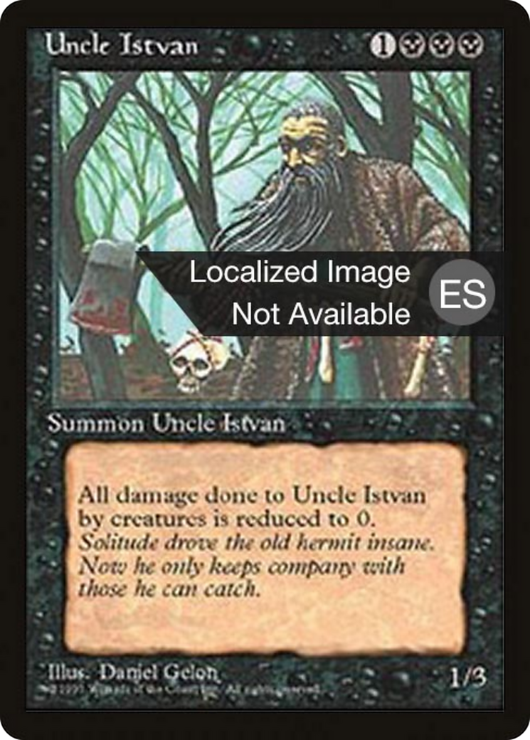 Uncle Istvan [Fourth Edition Foreign Black Border]-1