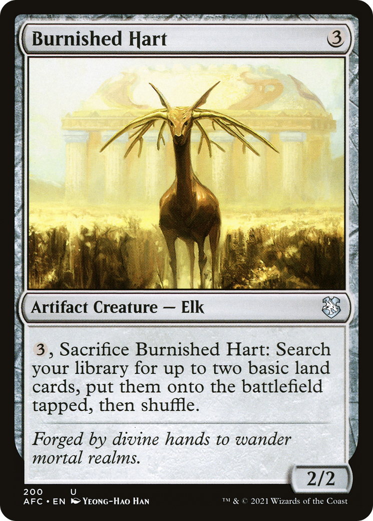 Burnished Hart [Dungeons & Dragons: Adventures in the Forgotten Realms Commander]-1