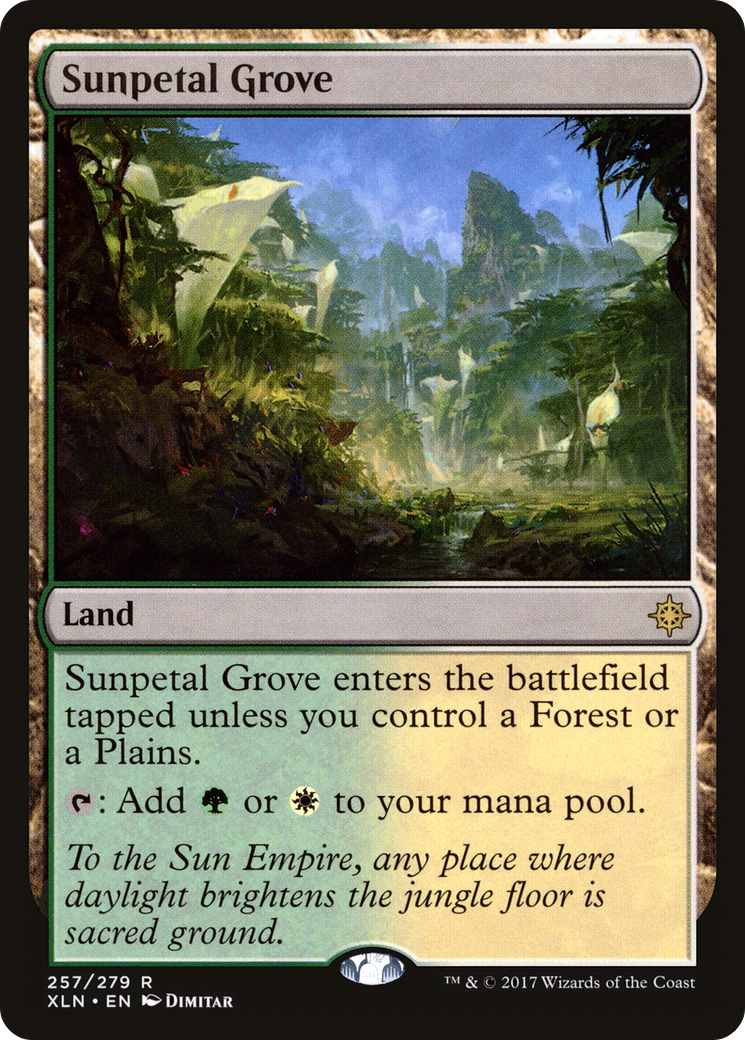 Sunpetal Grove [Ixalan]-1