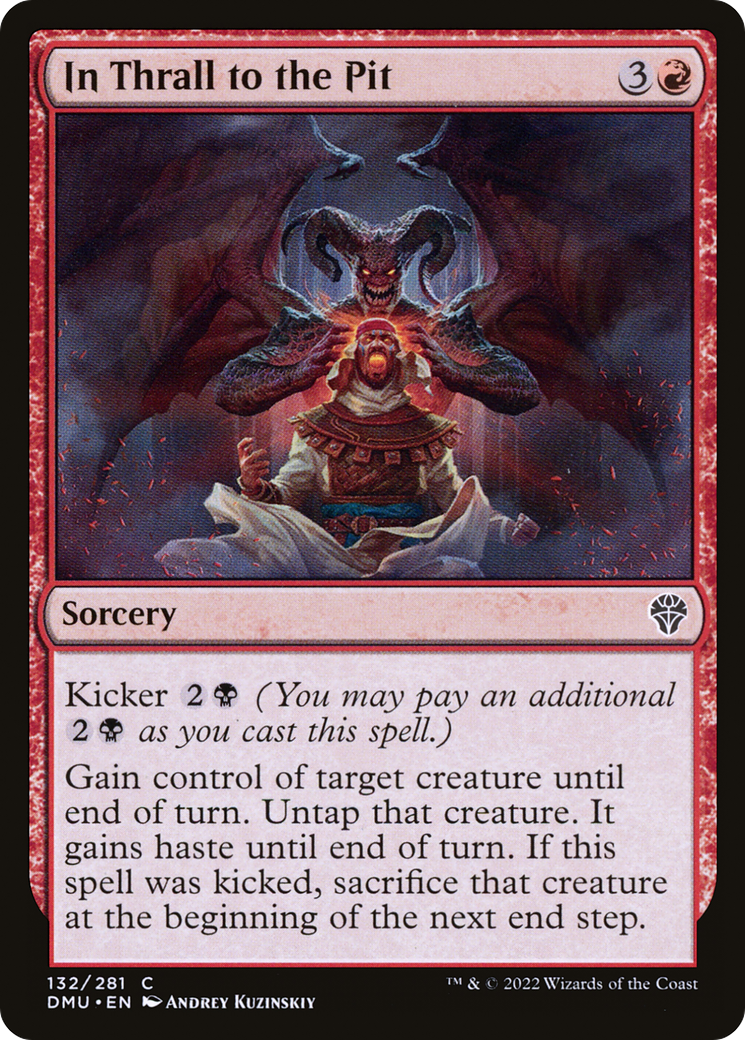In Thrall to the Pit [Dominaria United]-1