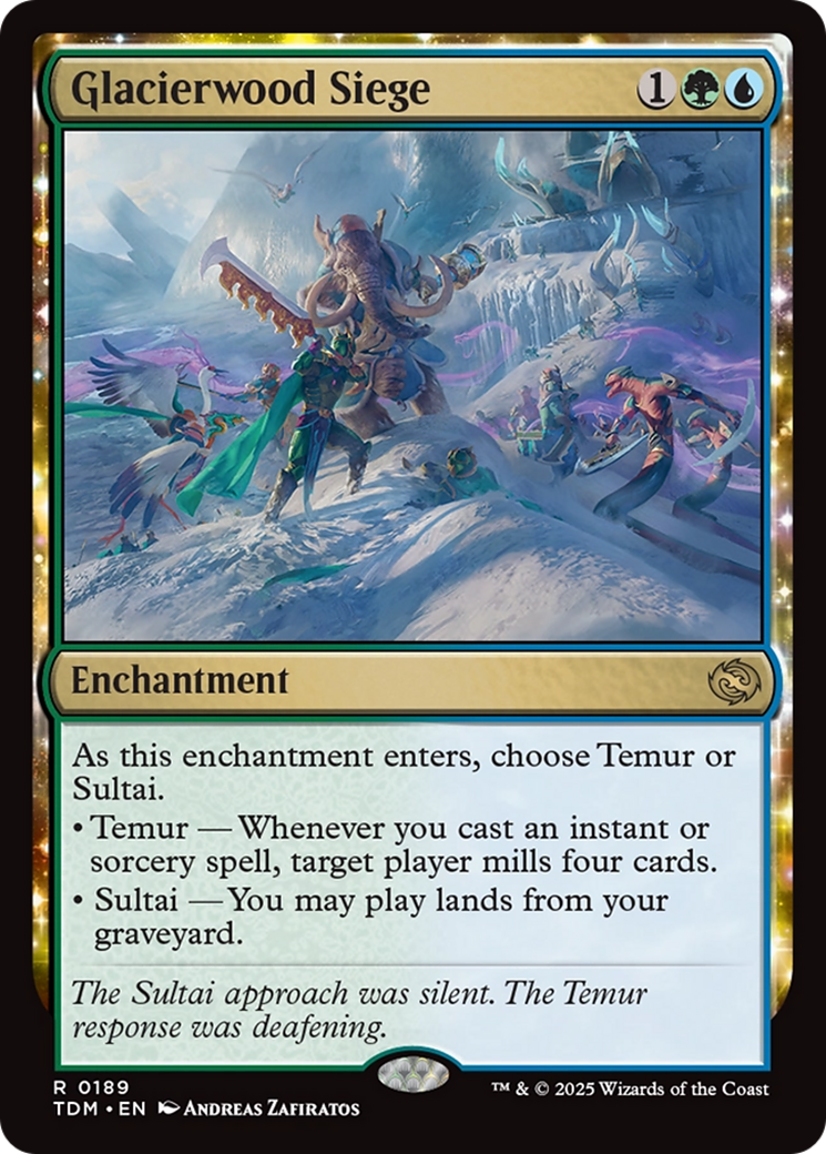 Glacierwood Siege [Tarkir: Dragonstorm]-1