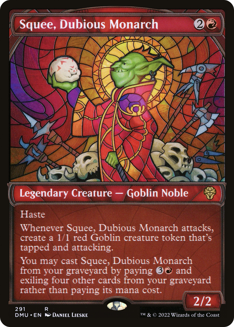 Squee, Dubious Monarch (Showcase) [Dominaria United]-1