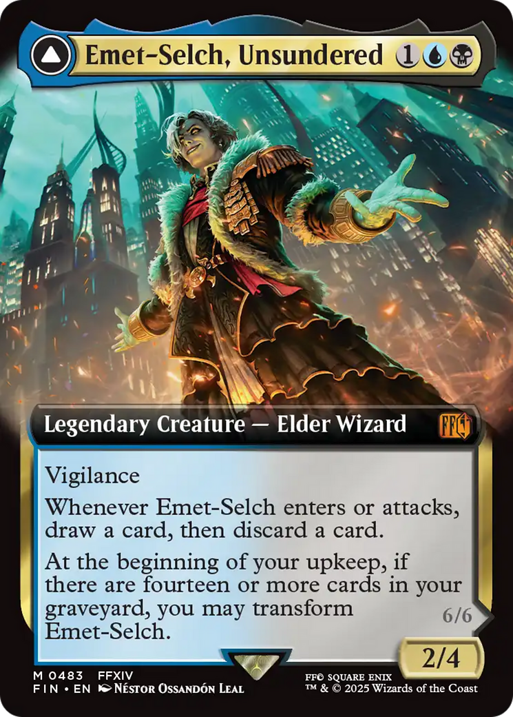 Emet-Selch, Unsundered // Hades, Sorcerer of Eld (Extended Art) [FINAL FANTASY]-1