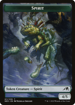 Spirit Token (011) [Kamigawa: Neon Dynasty Tokens]-1